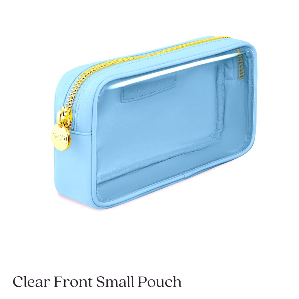New SCLN Clear Pouch Small Periwinkle